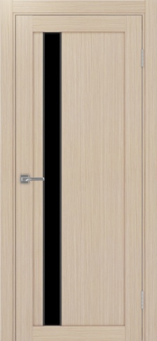 Полотно Турин 528АПП SB дуб белёный Цвет Дуб белёный Размер 800х2000мм Покрытие Экошпон Стекло Черное