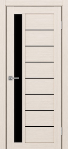 Полотно Турин 554 ясень перламутровый Цвет Ясень перламутр Размер 600х2000мм Покрытие Экошпон Стекло Черное